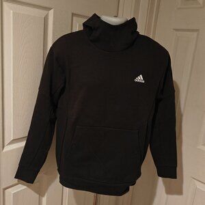 Adidas Black Pullover Hoodie D4Gmdy NWT Mens Small MLS HU0063 Sustainable Travel